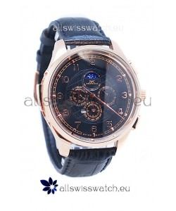 IWC Da Vinci Perpetual Calendar Chronograph Japanese Watch