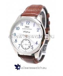 IWC Portugese Automatic Watch in Blue Markers