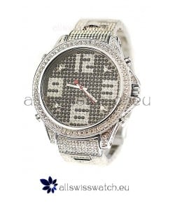 Jacob & Co Diamond Japanese Replica Watch in Big Arabic Markers