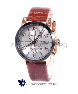 Mont Blanc Classic Flyback Chronograph Japanese Replica Watch