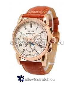 Patek Philippe Grand Complications Japanese Watch in White Dial