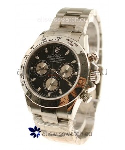 Rolex Replica Daytona Cosmograph Swiss Watch in Black Dial - 2011 Edition