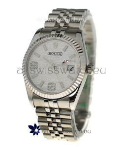 Rolex Datejust Silver Replica Watch