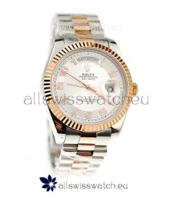 Rolex Day Date Two Tone Japanese Replica Watch