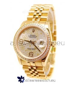Rolex Datejust Floral Motif 2011 Edition Japanese Replica Watch