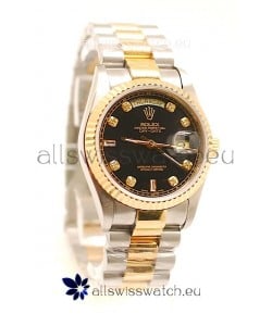 Rolex Day Date Two Tone Swiss Replica Watch