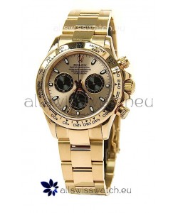 Rolex Daytona Cosmograph Swiss Replica Watch in Gold Plated