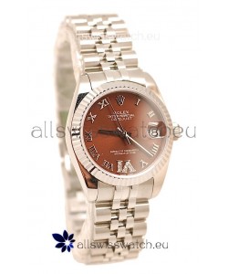 Rolex Oyster Perpetual Datejust Diamonds VI Japanese Replica Watch -36MM