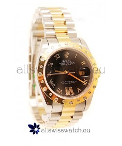 Rolex DateJust Mid-Sized Gold Japanese Replica Watch 