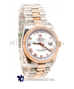 Rolex Day Date Two Tone Japanese Replica Watch