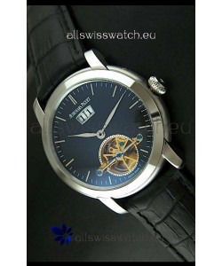 Audemars Piguet Jules Tourbillon Japanese Replica Watch in Dark Blue Dial