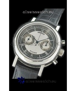 Breguet REF 1775 Swiss Replica Watch in Grey & Silver Dial