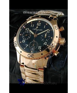 Breguet Aeronavale Swiss Replica Watch in Pink Gold