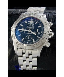 Breitling Blackbird Swiss Replica Watch in Black Dial
