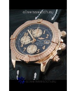 Breitling Windrider Swiss Replica Watch in Black Dial