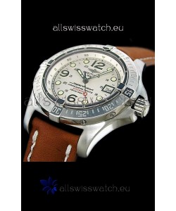 Breitling Superocean Steelfish Swiss Replica Watch in White Dial