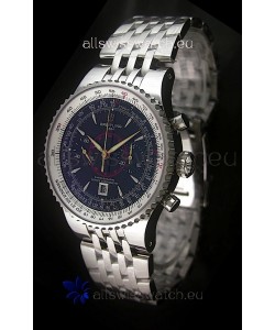 Breitling Montbrillant Legende Swiss Replica Watch in Black Dial
