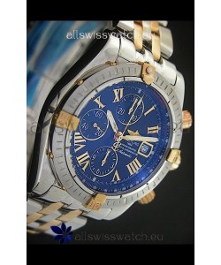 Breitling Chronomat Evolution Swiss Replica Watch in Black Dial