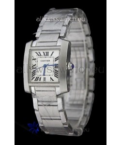 Cartier Tank Fracaise Swiss Replica Automatic Watch Ladies Size