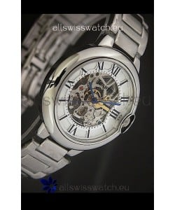 Cartier Ballon de Japanese Replica Watch in White layerd Dial