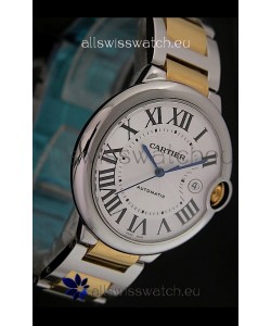 Ballon De Bleu Cartier Swiss Automatic Watch in Two Tone