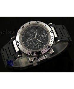 Cartier De Pasha Japanese Replica Watch in White Dial