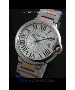 Cartier Ballon Blue de Japanese Replica Watch in White Dial