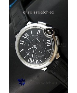 Cartier Ballon de Japanese Replica Watch in Black Dial