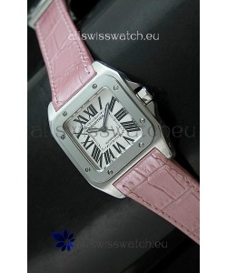 Cartier Santos in Swiss Replica Watch White Dial