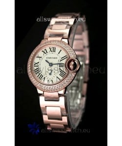 Cartier Swiss Ladies Watch in Rose Gold Casing