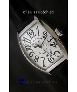 Franck Muller Casa Blanca Japanese Replica Watch in White Dial
