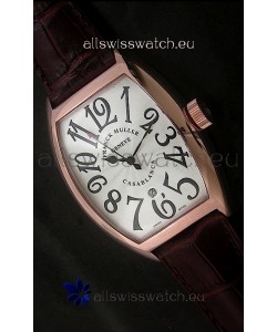 Franck Muller Casa Blanca Japanese Replica Watch in White Dial