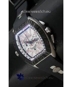 Franck Muller SingaporeGP Series 2009 Japanese Replica Watch in White Dial