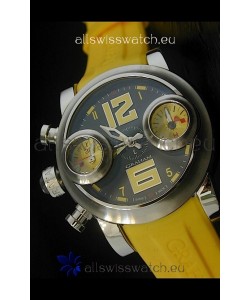 Graham Chronograph Swordfish Swiss Replica Watch in Black Dial