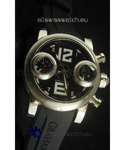 Graham Chronograph Swordfish Swiss Replica Watch in Black Dial