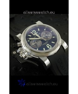 Graham Chronofighter Oversize Swiss Replica Watch in Black Dial