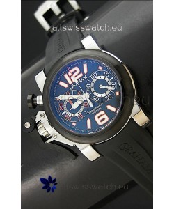 Graham Chronofighter Swiss Replica Watch in Blue Dial