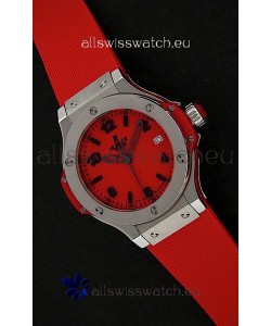 Hublot Big Bang King Swiss Quartz Watch in Red 