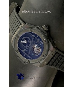 Hublot Big Bang King Power Tourbilon Japanese Watch in PVD