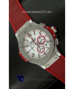 Hublot Big Bang Geneve Japanese Replica Watch in Aspen White Dial