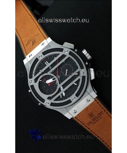 Hublot Big Bang Chukker Swiss Replica Watch in Stainless Steel - 1:1 Mirror Replica Watch