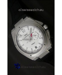 IWC Ingenieur Power Reserve Swiss Watch in White