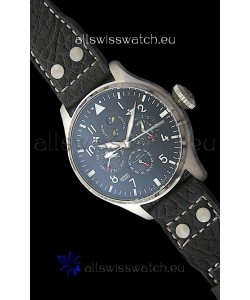 IWC Schaffhausen Japanese Replica Watch in Black Dial