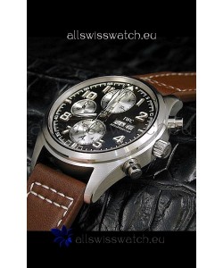 IWC Exupery Edition Swiss Replica Watch in Black Dial