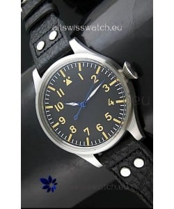 IWC Vintage Big Pilot Swiss Replica Watch in Stainless Steel Casing