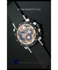 Jacob and Co. Manhattan Epic 2 Watch in Orange Dial