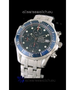 Omega Seamaster Chronograph Watch in Steel Case