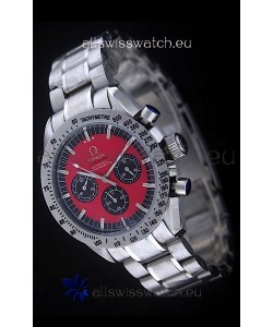 Omega Speedmaster Racing Michael Schumacher Edition Watch in Red Dial