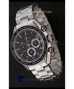 Omega SpeedMaster Quartz in Black Dial