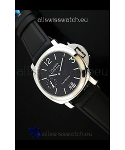 Panerai Luminor Marina Swiss Steel Watch Black Dial